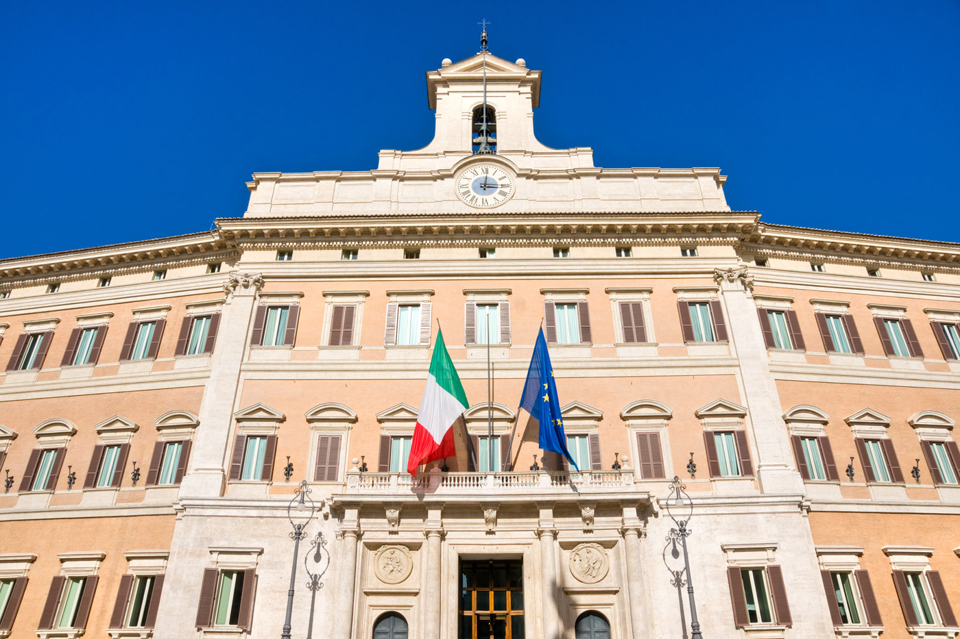 Montecitorio a Roma.