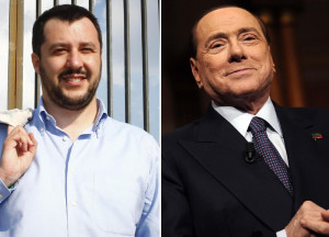 I due principali azionisti della destra italiana