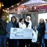 Ragalna, consegnati 1000 euro a Telethon