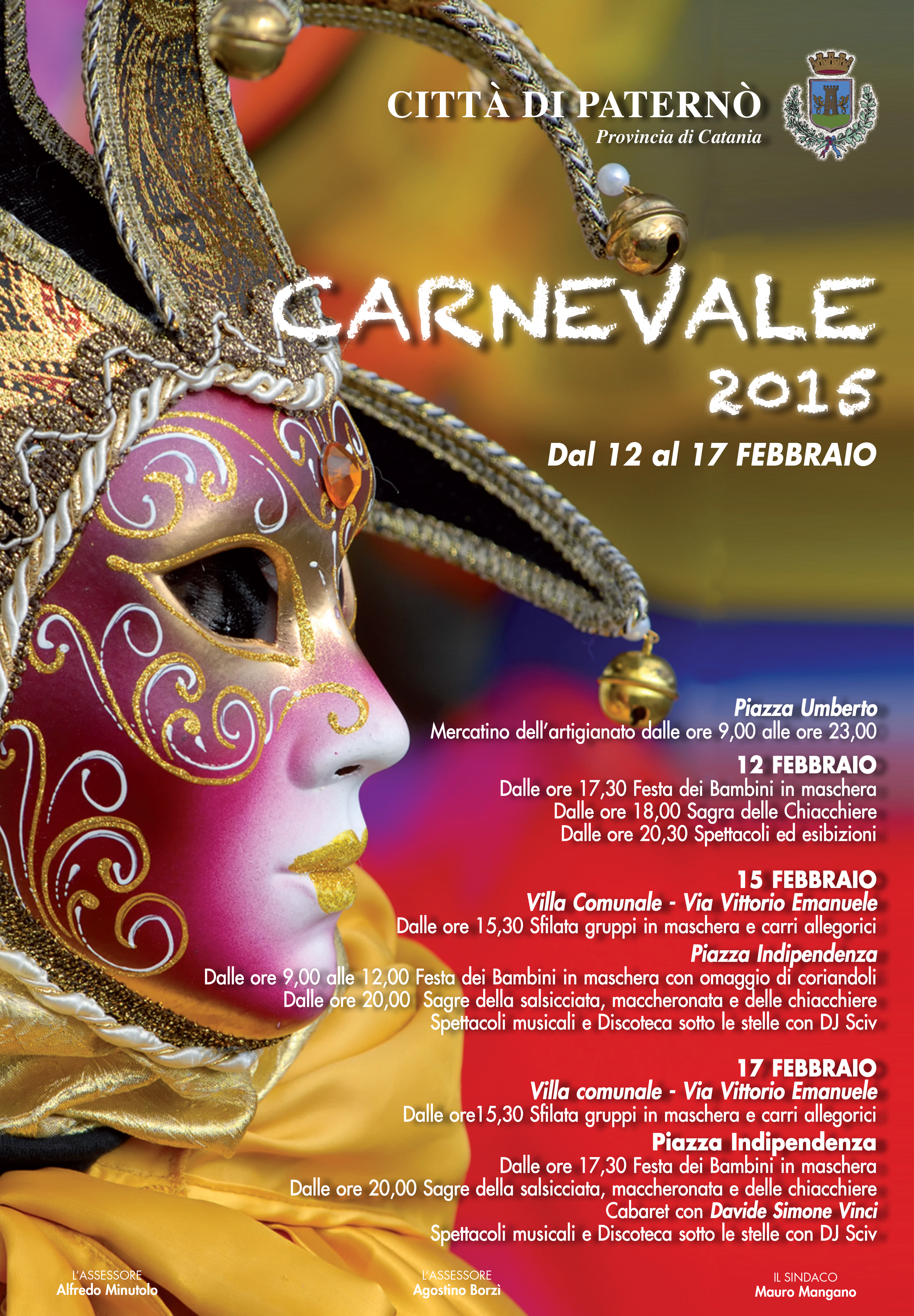 Locandina Carnevale 2015