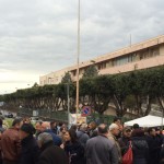 Paternò, passerella politica alla manifestazione per l’Ospedale