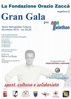 La locandina dell'evento
