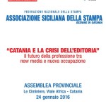 Catania. Domani assemblea provinciale Assostampa alle Ciminiere