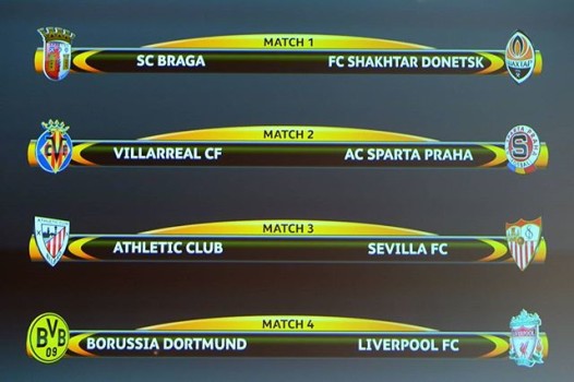 Sorteggi quarti Europa Leauge