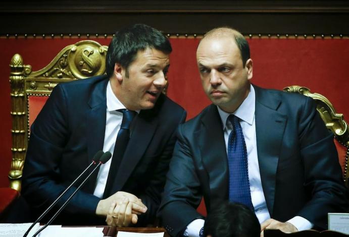 Renzi e Alfano