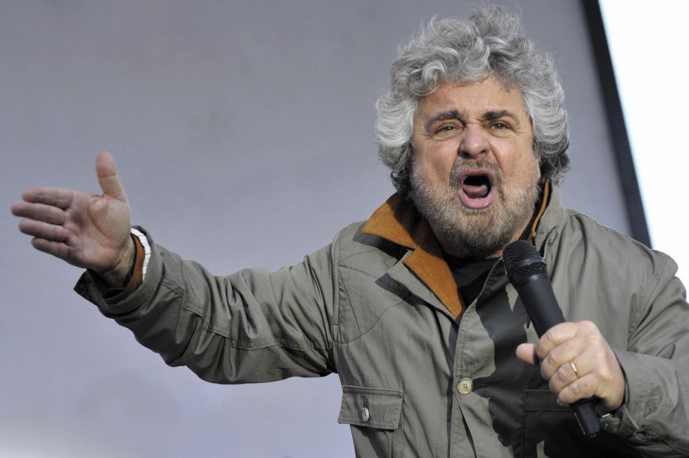Beppe Grillo, leader, presidente e coordinatore del M5S
