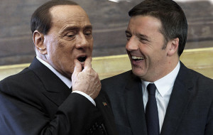 Berlusconi e Renzi