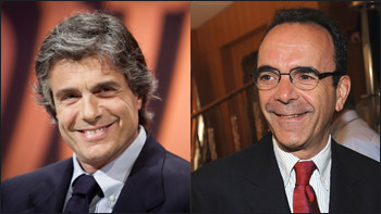 Alfio Marchini e Stefano Parisi, i candidati del centrodestra a Roma e a Milano