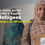 #WithRefugees per il sostegno ai rifugiati. C’è anche papa Francesco