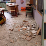Crolla il soffitto della scuola: una bimba ferita a Torino