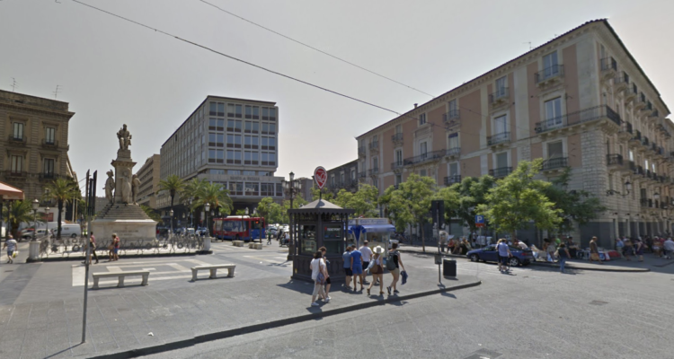 Piazza Stesicoro a Catania