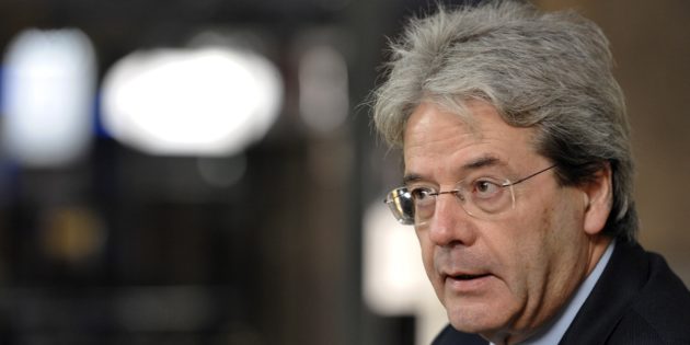 Paolo Gentiloni, ministro degli Esteri del Governo Renzi e nuovo presidente del Consiglio incaricato dal presidente della Repubblica Sergio Mattarella.