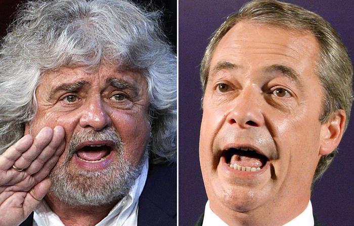 Grillo e Farage