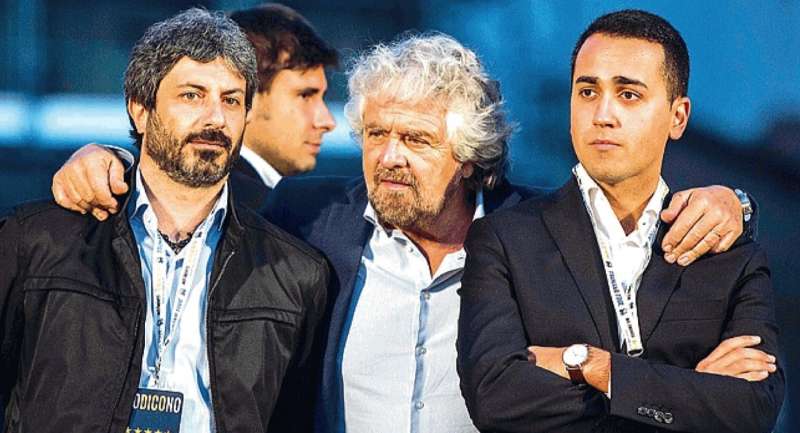 Fico, Grillo e Di Maio