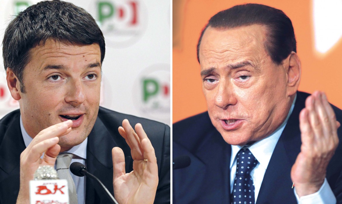 Renzi e Berlusconi