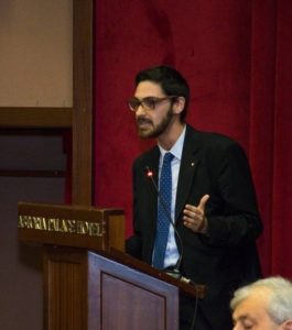 Alessandro Fricano, classe 1995, è forse il più giovane candidato alle prossime amministrative a Palermo.