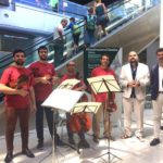 A Catania mini concerti in aeroporto