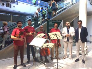 Aeroporto Catania, concerti nella zona d'imbarco