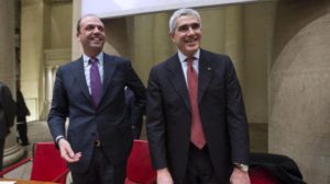 Angelino Alfano e Pierferdinando Casini