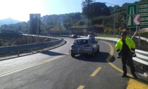 Sull'autostrada A19 Palermo-Catania è stata aperta al traffico, in entrambe le direzioni, la nuova bretella di collegamento sul viadotto Himera, chiuso lo scorso aprile dopo il cedimento di alcuni piloni, 16 novembre 2015. Un bypass permette di ricollegare la direttrice Palermo-Catania. ANSA/ UFFICIO STAMPA ANAS   +++ ANSA PROVIDES ACCESS TO THIS HANDOUT PHOTO TO BE USED SOLELY TO ILLUSTRATE NEWS REPORTING OR COMMENTARY ON THE FACTS OR EVENTS DEPICTED IN THIS IMAGE; NO ARCHIVING; NO LICENSING +++