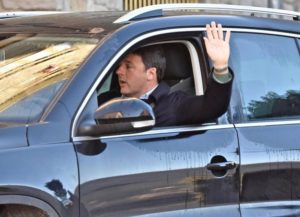 Il segretario del Pd, Matteo Renzi
