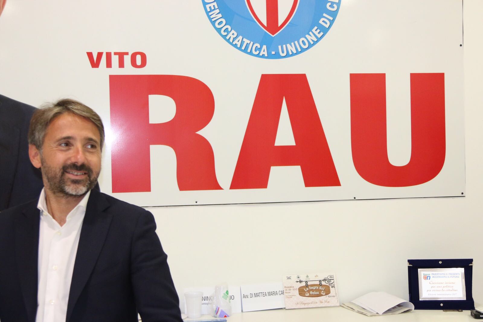 Vito Rau, candidato alle Regionali siciliane della prossima domenica 5 novembre nella lista Udc nella circoscrizione di Catania.