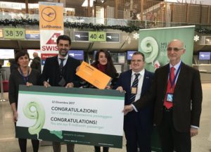 Aeroporti: a Catania passeggera numero 9 milioni