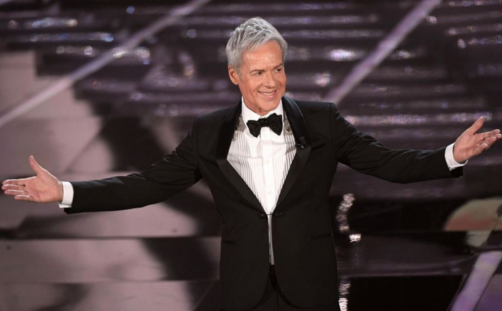 Claudio Baglioni, conduttore e direttore artistico di Sanremo 2018.