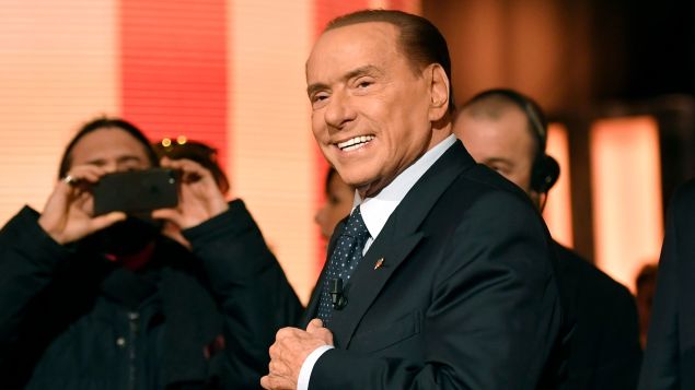 Silvio Berlusconi, leader di Forza Italia