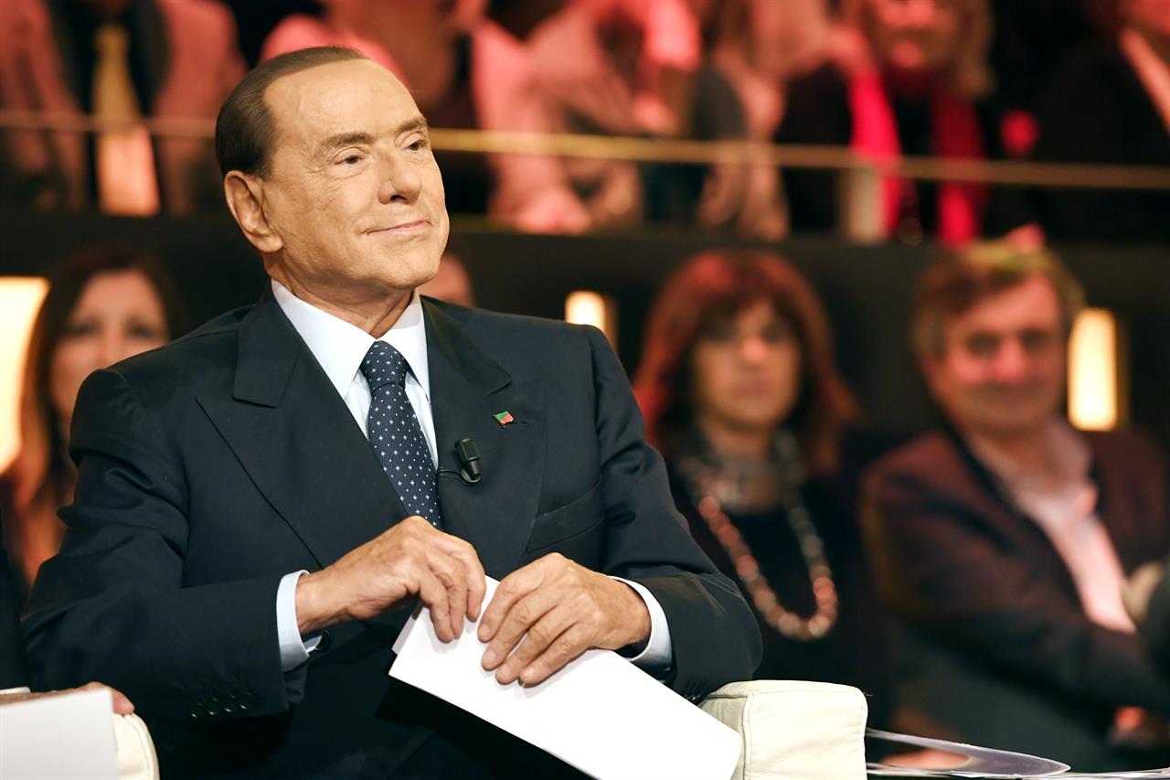 Silvio Berlusconi, presidente di Forza Italia