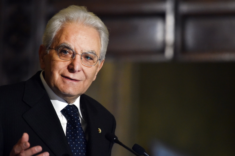 Sergio Mattarella, presidente della Repubblica