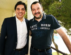 Salvo Pogliese e Matteo Salvini a Catania.