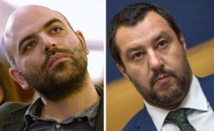 Diffamazione: Saviano indagato dopo denuncia Salvini