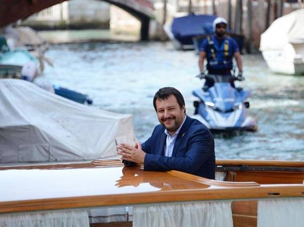 Matteo Salvini, vicepremier e ministro dell'Interno