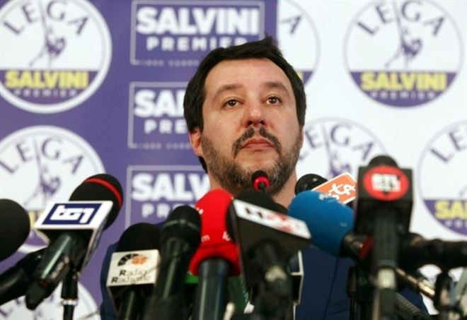 Matteo Salvini, ministro dell'Interno e vicepremier