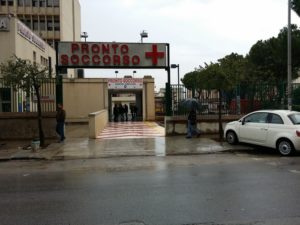 Pronto soccorso ospedale Civico a Palermo