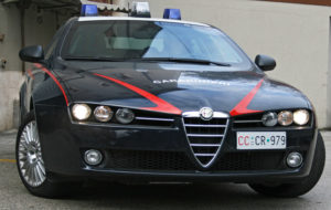 Una volante dei carabinieri