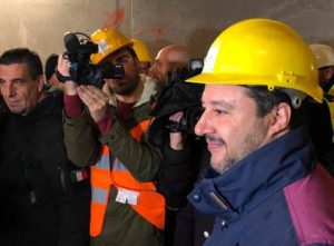 Tav: Salvini, visita cantiere a Chiomonte