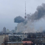 Guerra in Ucraina. Forze russe colpiscono la torre tv di Kiev