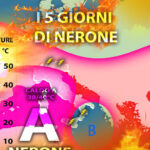 Cinque giorni roventi al Centro-Nord con 33 gradi a 1.000 metri