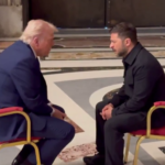 Faccia a faccia storico Trump-Zelensky in San Pietro dopo funerali di Papa Francesco